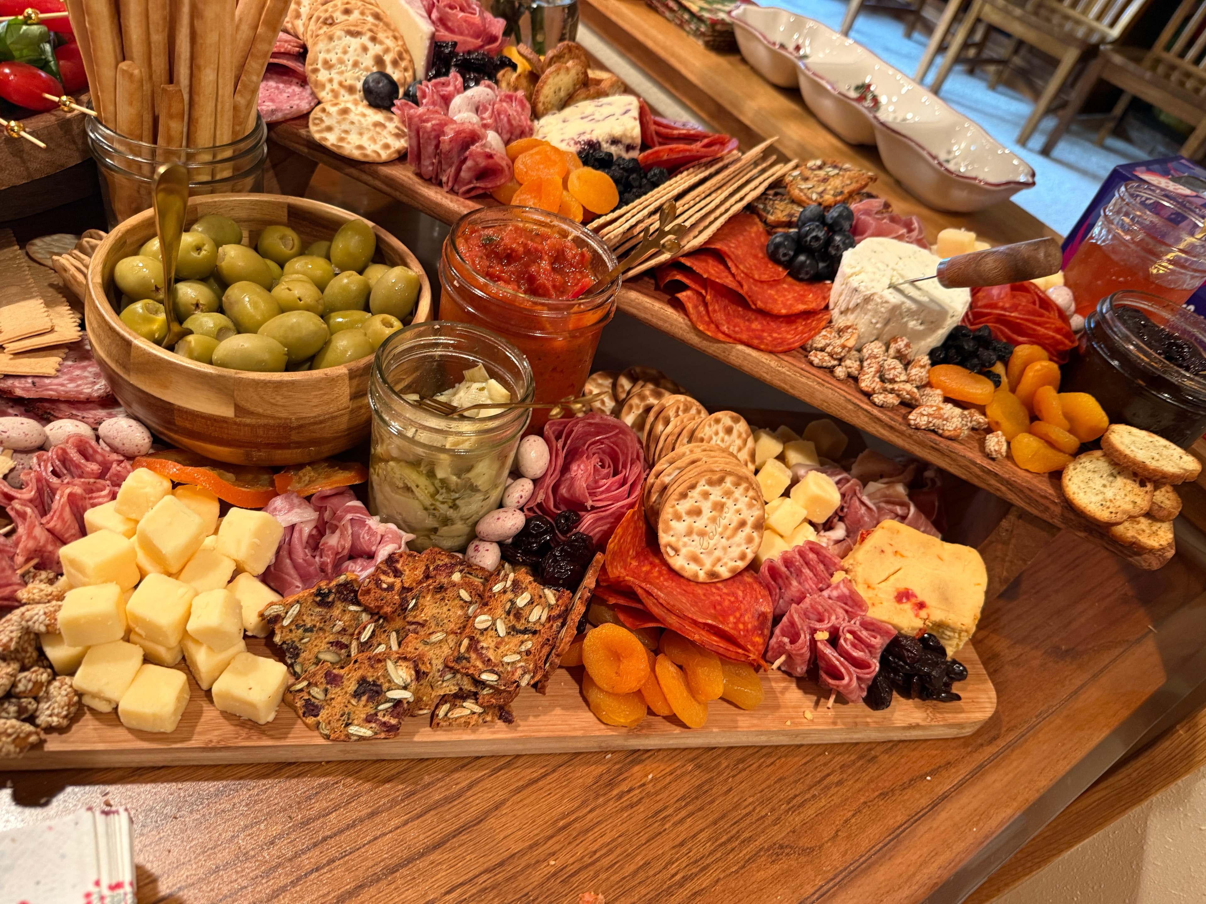 Fazio Foods catering setup